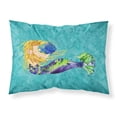thumbnail image 1 of ""Caroline'S Treasures 8724Pillowcase Funda De Almohada Estándar De Tela De Sirena Rubia Sobre Verde Azulado, Grande, Multicolor"", 1 of 1