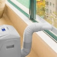 thumbnail image 4 of Peggybuy Portable Air Conditioner Window Baffle Kit Seal Wide Plate Vent Accessories (L), 4 of 8
