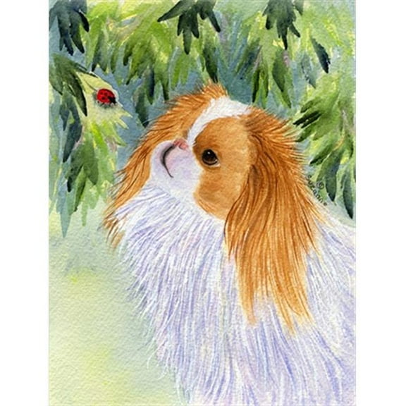 Japanese Chin Flag - Garden Size, 11 x 15 in.