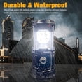 thumbnail image 3 of Linterna LED portátil plegable para camping XTAUTO, ligera, resistente al agua, solar, recargable por USB, kits de supervivencia para interior y exterior, luz de emergencia para el hogar, cortes de en, 3 of 5