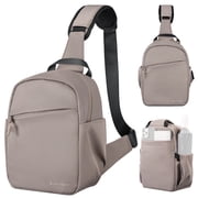 K&F Concept Small Camera Bag for Photography, Camera Sling Crossbody Bag for DSLR/SLR/Mirrorless - 5L (Deep Pink)