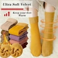 thumbnail image 2 of Luviess Fleece Cozy Socks for Women & Seniors, Ultra-Soft Plush Fiber Thermal Socks, Slim Fit Thickened Winter Warm Socks, 2 of 8