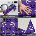 thumbnail image 6 of Halloween Front Door Mat, halloween ghost patterns Halloween Decorations Indoor Mats for Bedroom Bathroom Kitchen, Halloween Decor Non-Slip Carpet Entryway Mat 20x31.5in, 6 of 6