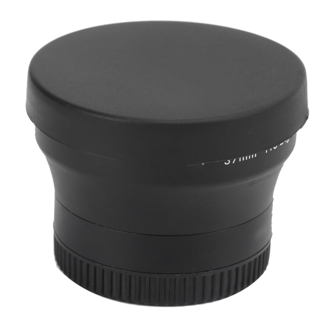 Acesorio de Cámara, Lente de 0,45X Lente de Cámaa Aleación de Alta Transmitancia y Recubrimiento antirreflectante de Vidrio óptico para Lente de Cámara de 37 mm