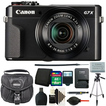 Canon G7X Mark II PowerShot 20.1MP Digital Camera Black with 8GB Accessory
