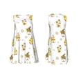 thumbnail image 7 of Lsque Gnome With Sunflower Pattern Summer Dresses for Women – Sleeveless T-Shirt Swing Sundress, Perfect for the Beach and Casual Days, 7 of 7
