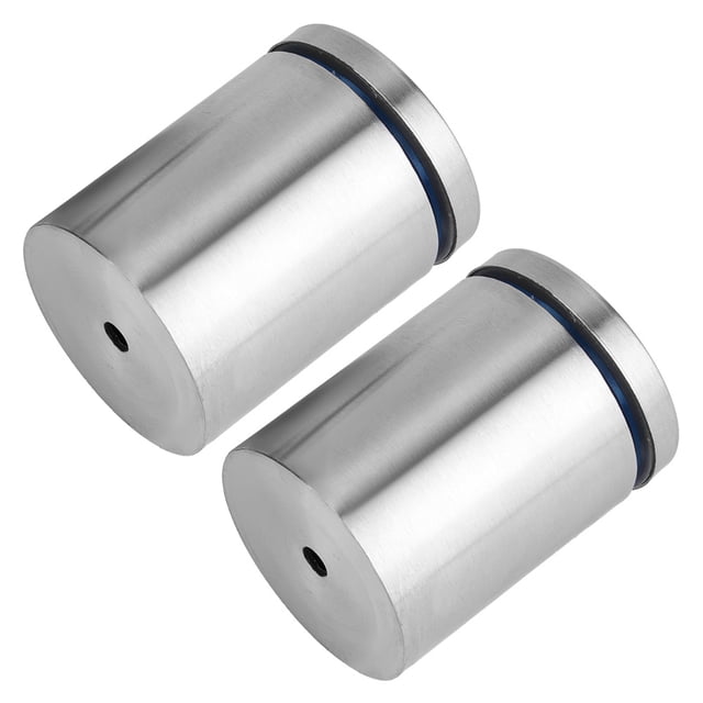Separador De Vidrio Separador De Fijación De Vidrio Perno De Separador De Vidrio Separador De Montaje De Vidrio 2pcs Acero Inoxidable Hueco Publicidad Pasadores De Fijación ANGGREK Glass Standoff Pin