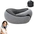 thumbnail image 1 of Plus Travel Pillow, Plus Travel Neck Pillow,plus Neck Pillow, Memory Foam Travel Neck Pillow For Airplanes, Travel Neck Pillow, Neck Pillow, 1 of 5