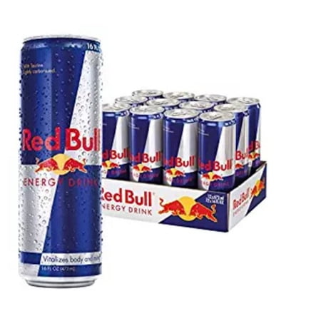 Red Bull Energy Drink Original 16oz Cans 12 Pack Performance Energy Beverage Red Bull Energy Drink Original 16oz Cans 12 Pack Performance Energy Beverage