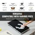 thumbnail image 4 of VEVOR Built in Electric Stove Top, 20 x 11.6 inch 2 Burners, 240V Glass Radiant Cooktop with Sensor Touch Control, Timer & Child Lock Included, 9 Power Levels for Simmer Steam Slow Cook Fry, 4 of 9