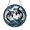 Acrylic 3.5 Inch, variant on Ocean Orca Whale Window Suncatcher in Faux Stained Glass Style, Marine Nature Inspired Home Accent