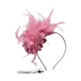 thumbnail image 3 of MuXiKeJi Clothes Headband with Feather, Women's Tea Party Hat for , Wedding, Fancy Dress Party, 3 of 4