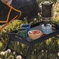 thumbnail image 7 of Bed Tray Table Folding Legs with Handles Breakfast Food Tray for Sofa,Bed,Eating,Drawing,Platters Serving Lap Desk Snack Tray (Bamboo Medium), 7 of 7