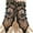 1 pair, variant on Fingerless Gloves Vintage Beaded Mittens Flower Spiders Decoration Lace Mittens