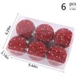 thumbnail image 3 of Christmas Balls Ornaments 12 Pcs Holiday Christmas Tree Ornaments Small Balls Indoor and Outdoor Decoration Christmas Merry Home Decorative Ball, 3 of 8