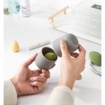 thumbnail image 2 of Makeup Sponge Holder - Beauty Sponge Blender Travel Case (Grey), 2 of 5