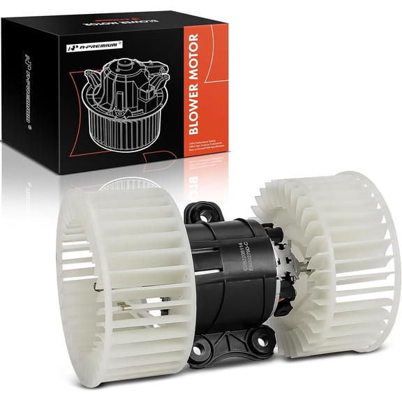 A-Premium Front HVAC Heater Blower Motor Compatible with BMW X5 2000-2006, 530i 2001-2003, 525i 2001-2003, 540i 2000-2003, 528i 2000, M5 2000-2003
