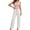 Pink, variant on Aoiroe Women Pajamas Sets,Tank Top and Shorts Loungewear for Summer Sleeveless Sleepwear 2 Piece Soft Sleeveless Lounge Set Flowy Wide Leg Pants Set Blue L