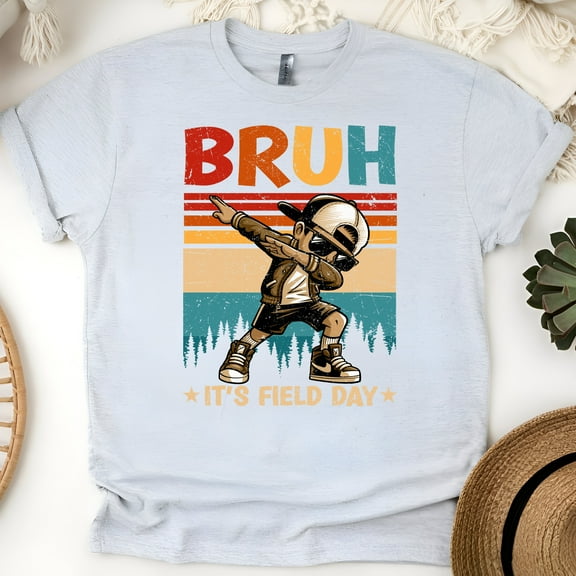 Women's Pastel Bunny Graphic T-Shirt with Bow Design, Ash, Size S