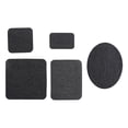thumbnail image 2 of Iron-On Mending Fabric, Clothes Patches Iron-On Repair Kit, Iron On Patches for Clothes, Iron On Patches for Inside Jeans Fabric Kit, Jeans Knee, Pants, Clothing, Black, 2 of 9