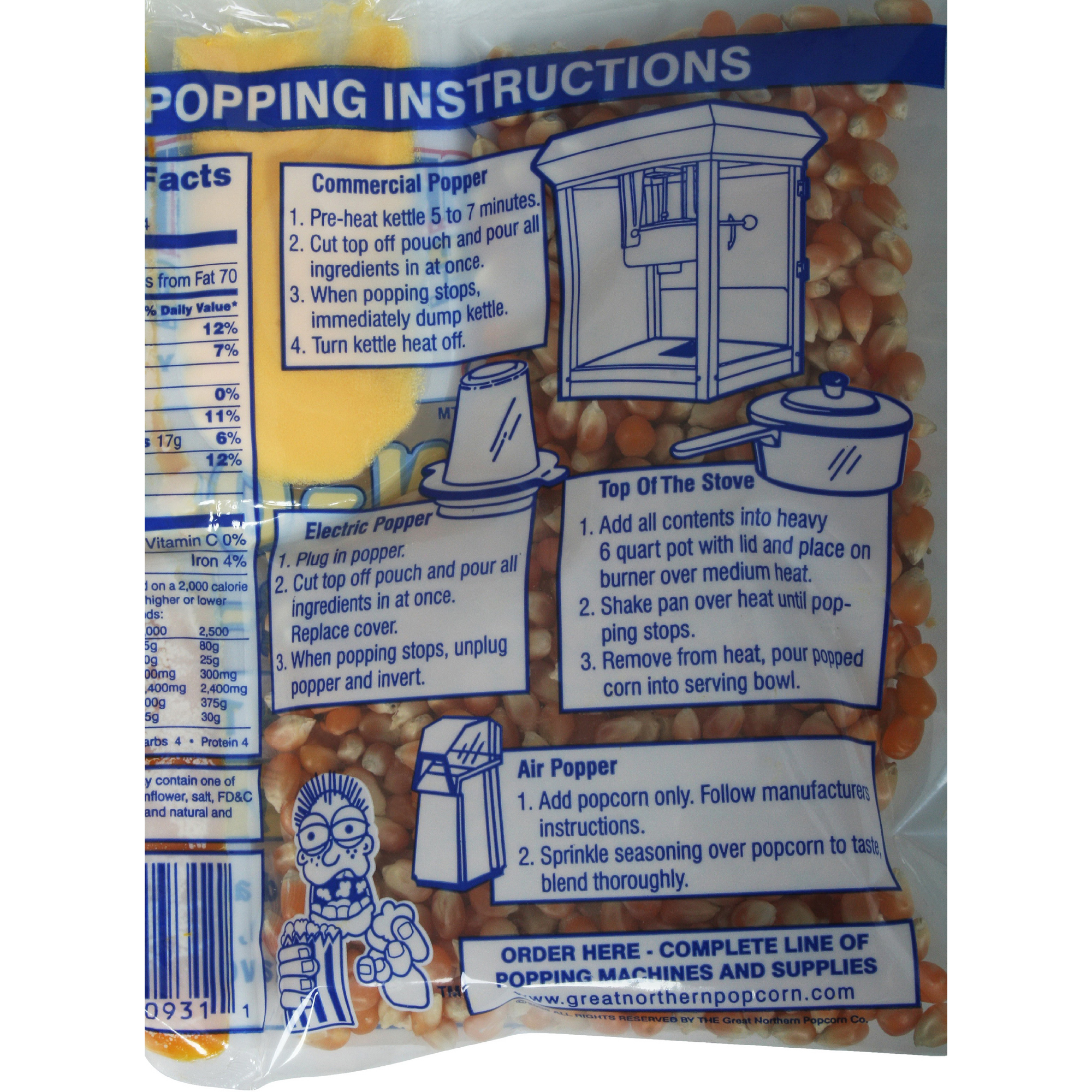 Great Northern Popcorn 4 Ounce Premium Popcorn Portion Packs, Case of 12 - image 3 of 5