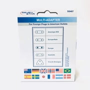 Multi-Input Adapter Plug For USA Outlet SS407