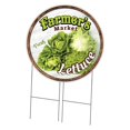 thumbnail image 1 of SignMission C-36-CIR-DS-WS- Lettuce 36 in. Double Sided Corrugated Circular Plastic Sign - Farmers Market Lettuce, 1 of 1