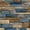 Color 1, variant on Peel and Stick Wallpaper Vintage Brick 3D Textured Brown Blue Stone Rectangular Stone Bricks 24in x 118in Contact Paper Removable Self Adhesive Wall Mural Wall Decor for Bedroom Kitchen Cabinets