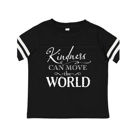 

Inktastic Kindness Can Move the World Gift Toddler Boy or Toddler Girl T-Shirt