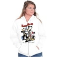 thumbnail image 3 of Betty Boop Koko The Clown Bimbo Zip Hoodie Sweatshirt Women Brisco Brands S, 3 of 5