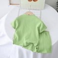 thumbnail image 4 of 1st Birthday Outfit Boy Toddler Boys Clothes Baby Outfit Sets Summer Dinosuar Set Teen Clothes Light Green 3-4 Years, 4 of 4
