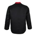 thumbnail image 2 of Chaqueta Cuello Mao BLESIY Camarero Hotel Panadería Servicio de Comida Negro, 2 of 8