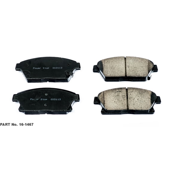 Powerstop 16-1467 PSB16-1467 EVOLUTION CLEAN RIDE CERAMIC BRAKE PADS