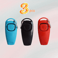 thumbnail image 1 of Estbridge 3pcs Dog Training Clicker & Whistle 2-in-1 Training Pointer for Dogs - Durable Plastic Training Device with Ergonomic Handle  Portable Outdoor Safety Alert for Corrective Behavi, 1 of 6