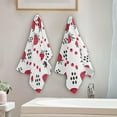 thumbnail image 4 of Dreamtimes Strawberry Soft Hand Towels 2-Piece Absorbent Bath Towel Decorative Fingertip Towels for Bathroom Gym Spa Hotel Beach Swimming Pool,14.4" x 28.3", 4 of 7
