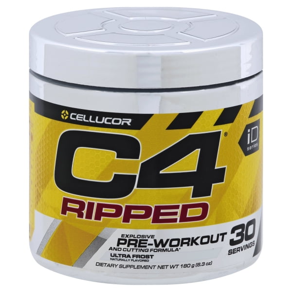 Cellucor C4 Ripped Pre Workout Powder Energy with Green CoffeeUltra