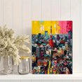 thumbnail image 2 of Qisvanset 12x16 Inch Vintage World Map Canvas Print Wall Art, 2 of 5
