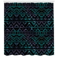 thumbnail image 2 of Ambesonne Grunge Shower Curtain, Space Themed Arrows, 69"Wx84"L, Multicolor, 2 of 2