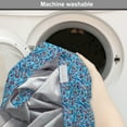 thumbnail image 6 of Ski Dog Crate Cover, Winter Hobbies Skating Coffee Cup Took Scarf Sports Cartoon, Easy to Use Pet Kennel Cover Small Dogs Puppies Kittens, 7 Sizes, Sky Blue Multicolor, by Ambesonne, 6 of 6