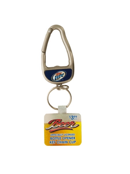 MILLER LITE BOTTLE OPENER can also be used as key ring 