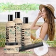 thumbnail image 4 of Kit Vegan 4 pz Nefertiti Shampoo + Acondicionador + Mascarilla + Leave-In + Peine Graduado y Gorro de Baño Alfamar – Sin Sal ni Parabenos, Hidrata y Repara Cabello Seco o Dañado, 4 of 4
