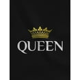 thumbnail image 3 of King Queen Prince Family Matching Hoodies Husband Wife & Son Valentines Day Set Queen Black XX-Large / King Black XX-Large / Prince Black 4T, 3 of 5
