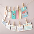 thumbnail image 4 of 100-Pack Large 4 Inch Wooden Clothespins - Heavy Duty Outdoor Clothes Clips for Hanging Clothes, Art, Crafts, Photo Displays, 3.9x0.6 x0.6, 4 of 9