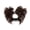Dark Brown, variant on Messy Bun Hair Clip Easy-to-use Claw Clip Hairpiece Versatile Hairstyles Fluffy Wig for Thin or Thick Hair
