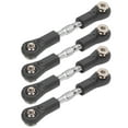 thumbnail image 1 of Gupbes New 4pcs Adjustable Steering Servo Pull Rod Linkage Arm Tie Rod For 1/8 RC Car, 1 of 8