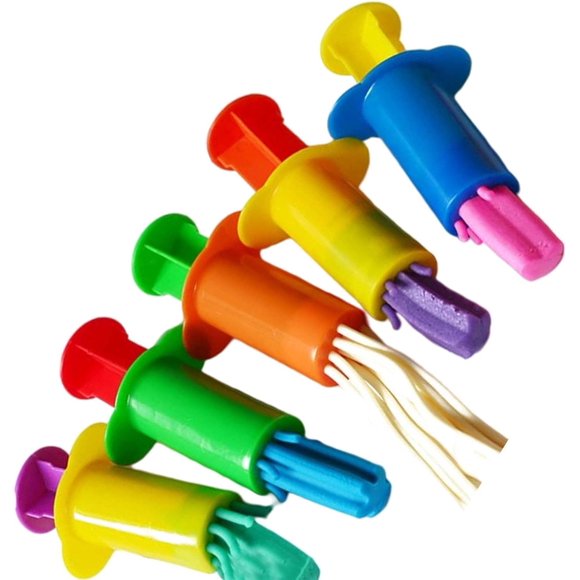 LAICAIW Playdoh Sets for Kids,Playdoh Tools for Toddlers,Playdoh Tools,Plasticine Squeeze Set for Kids,Plastic Extrusion Tools for Dough