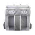thumbnail image 1 of Tnarru Hanging Diaper Organizer Spacious Changing Table Playard Baby Diaper Stacker Gray, 1 of 8