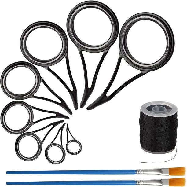 Dovesun Fishing Rod Repair Kit Fishing Rod Guides Rod Nylon Wrapping
