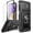 Black, variant on Compatible for Samsung Galaxy A32 5G Case: A32 5G Phone Case with Slide Camera Cover + [2 Pack] Tempered Glass Screen Protector, Full Body Shockproof Case with Kickstand for Galaxy A32 5G, Blue