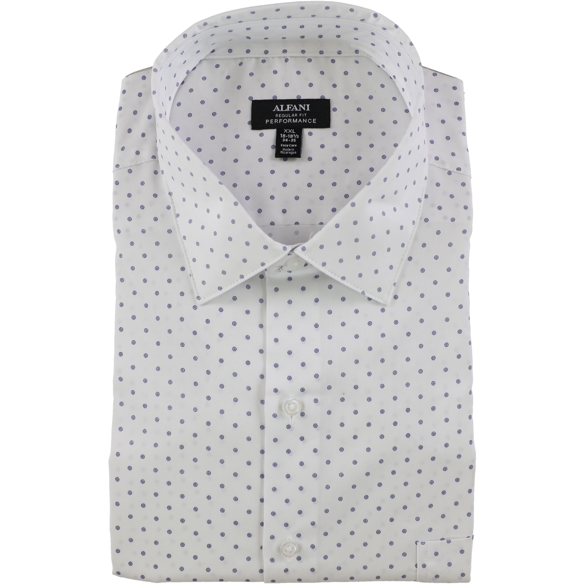 alfani white dress shirt